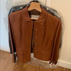 Dolce and Gabbana Leather Jacket